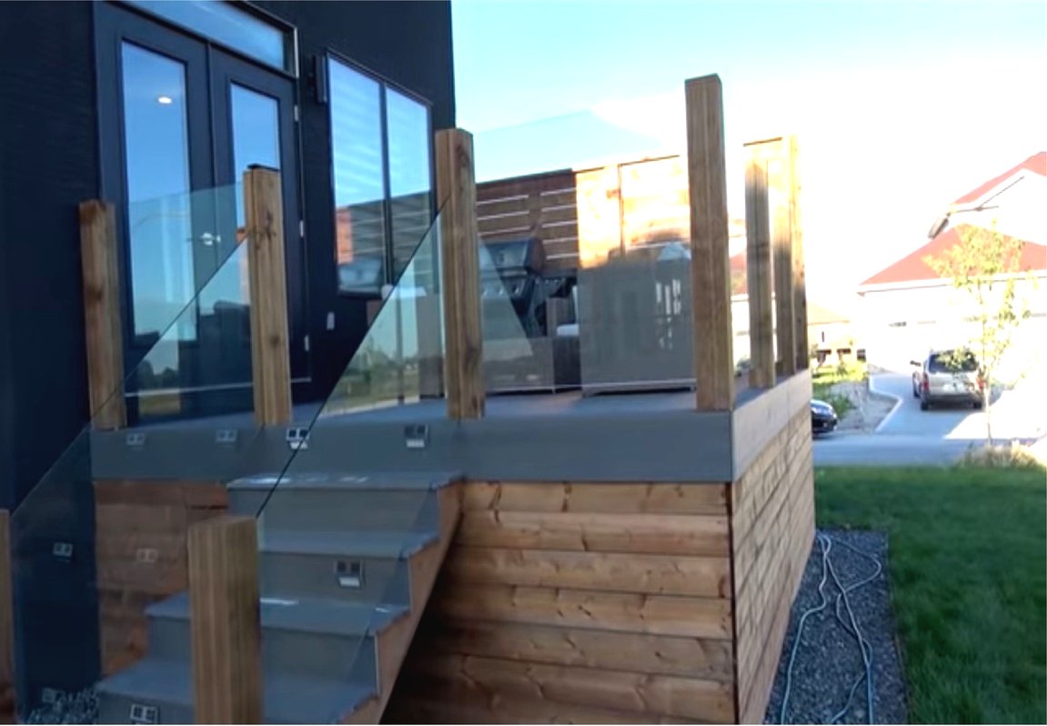 Необычная открытая терраса - фото 2