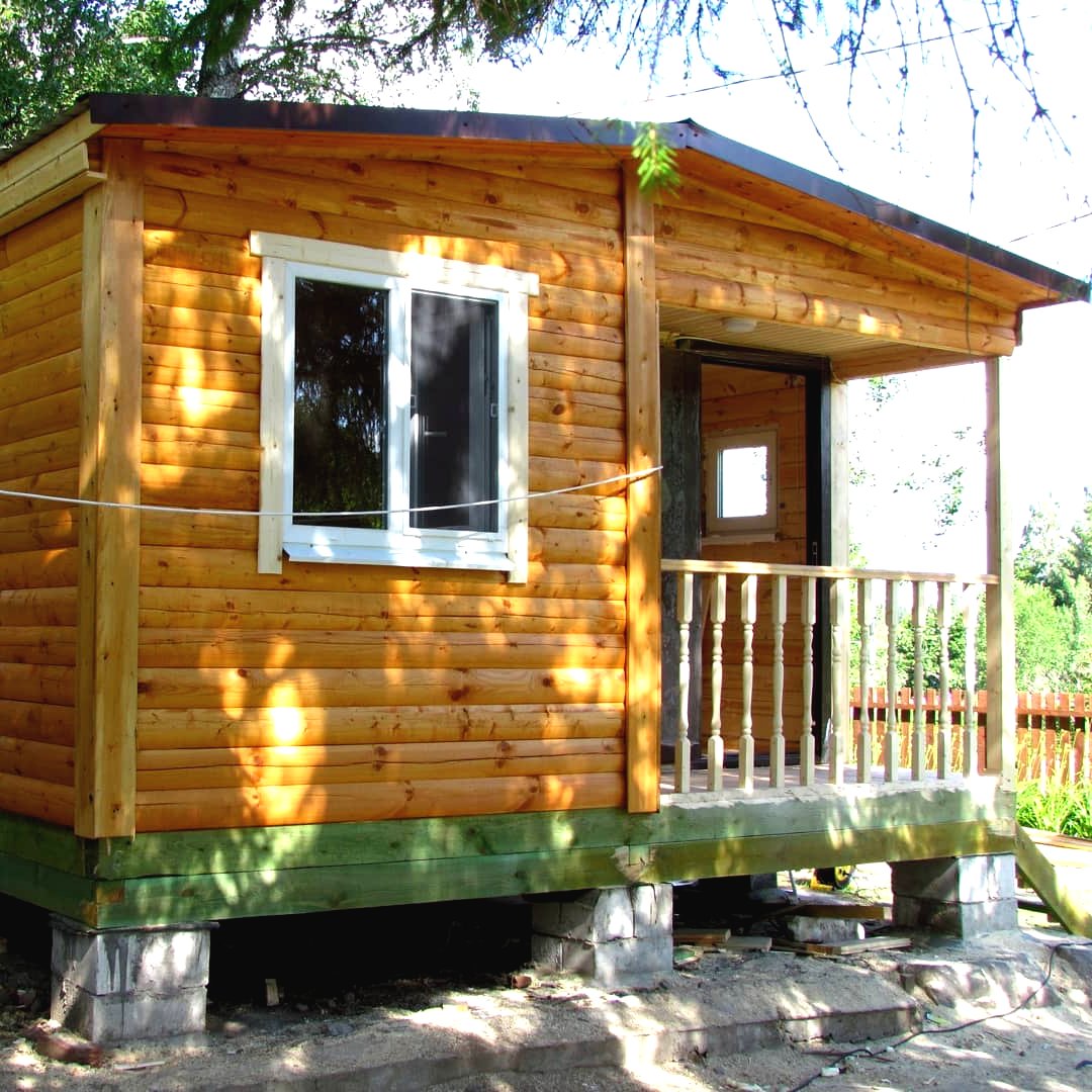 Небольшой дом из профильного бруса - фото 3