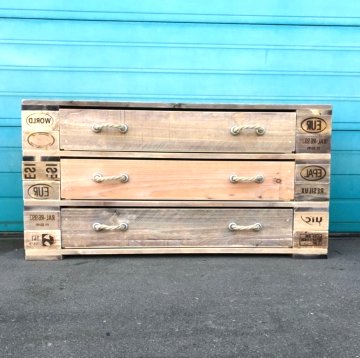 Комод с ящиками из поддонов - фото 4