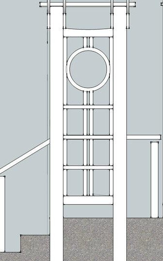 Интересное крыльцо из дерева для дома - фото 12