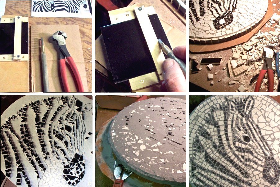 Что можно сделать из остатков керамической плитки - фото 2