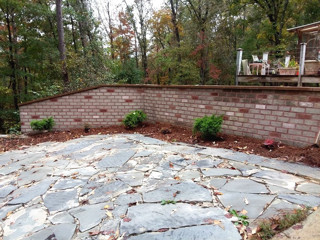 Как декорировать стену под кирпич ? - фото 6