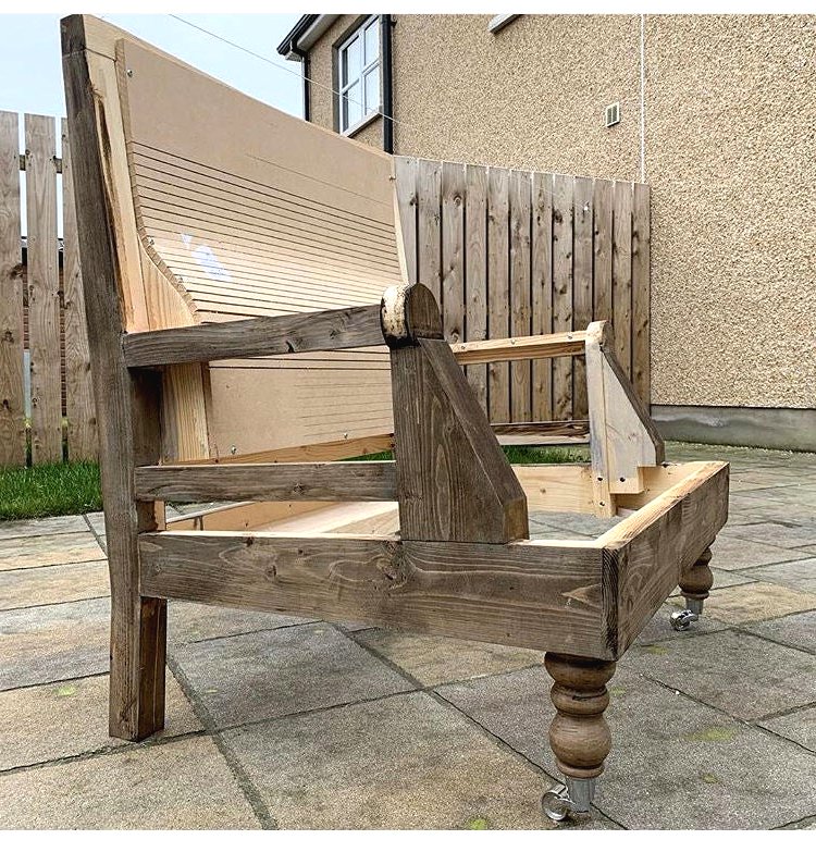 Кресло Честерфилд ручной работы - фото 33