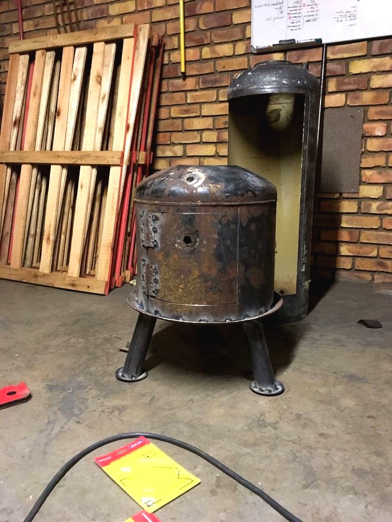 Коптильня из двух баллонов - фото 6