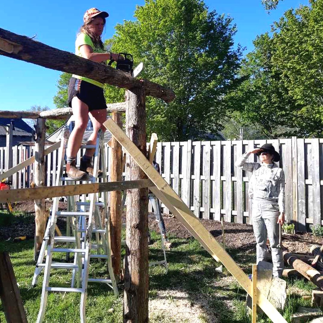 Необычное патио на даче своими руками из подручных материалов - фото 7