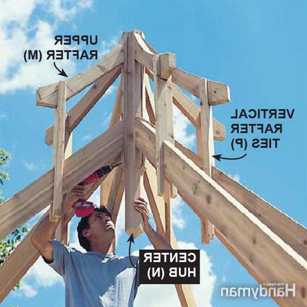 Как построить беседку. - фото 16