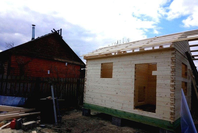 Небольшая банька 4х4 - фото 7