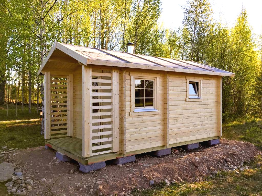 Небольшая сауна площадью в 14 кв. м. - фото 13