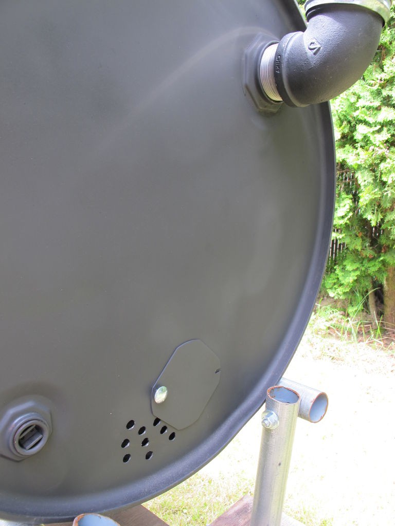 Мангал из железной бочки - фото 13