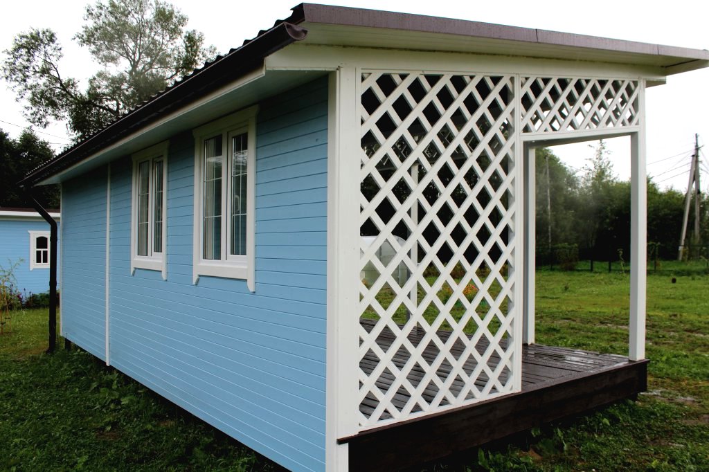 Летняя кухня с беседкой 8х4 метра - фото 14