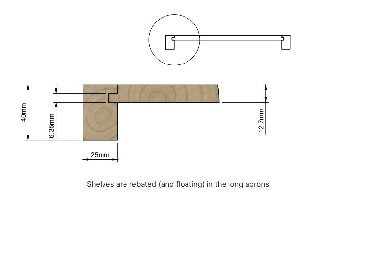 Необычный прикроватный столик - фото 13