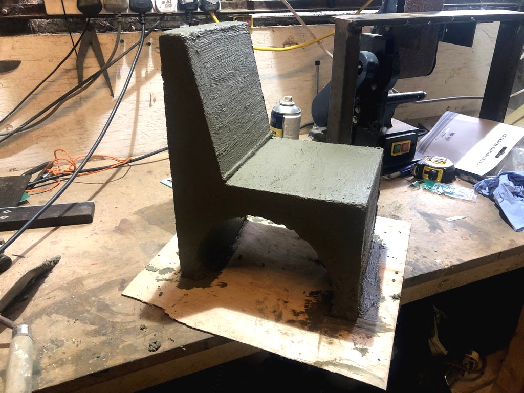 Бетонный стул - фото 3