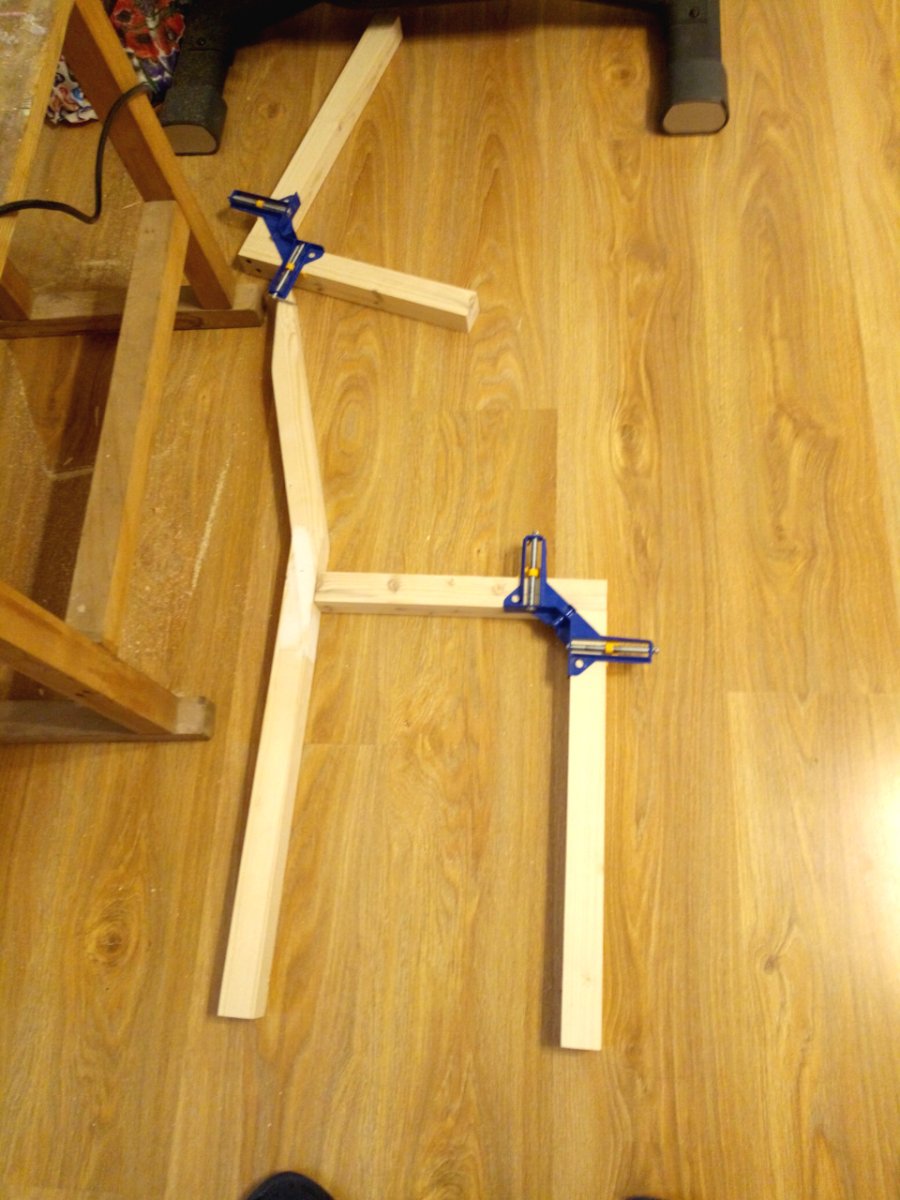 Стол и стул своими руками из дерева - фото 8