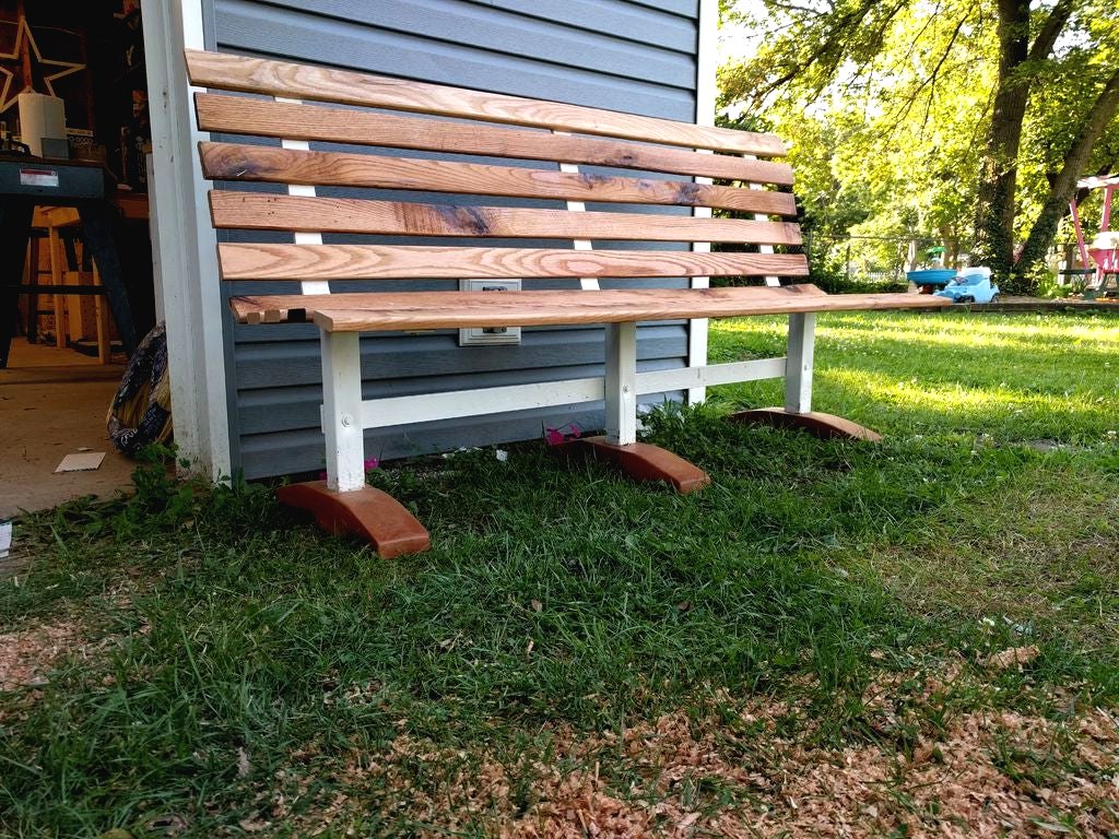 Садовая скамья - фото 2