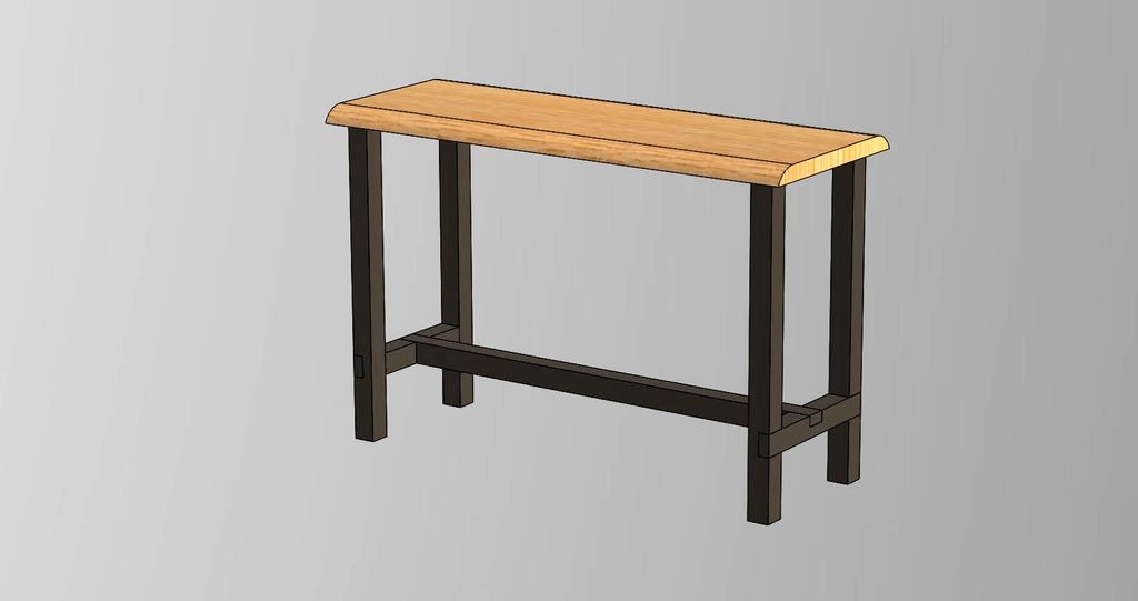 Стол на кухню своими руками - фото 4