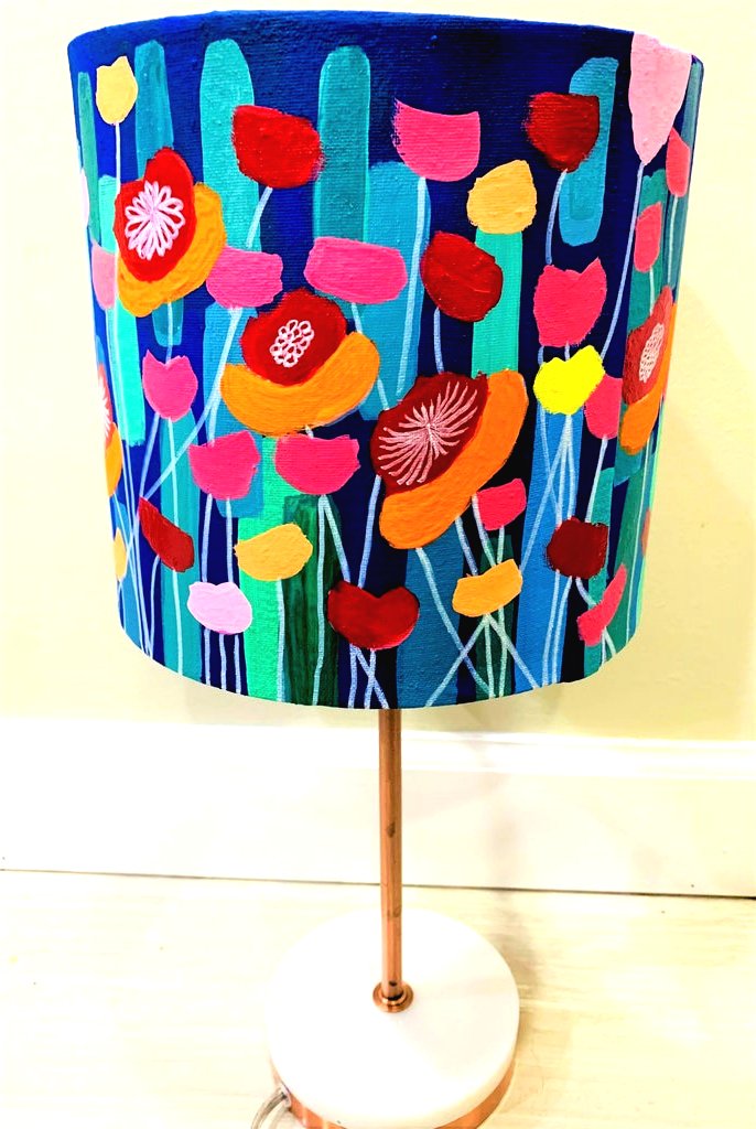 Обновляем абажур для торшера - фото 12