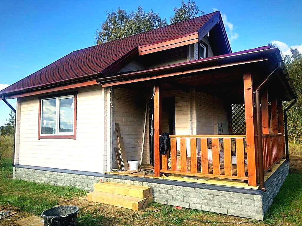 Проект летнего дома с мансардой для дачи - фото 3