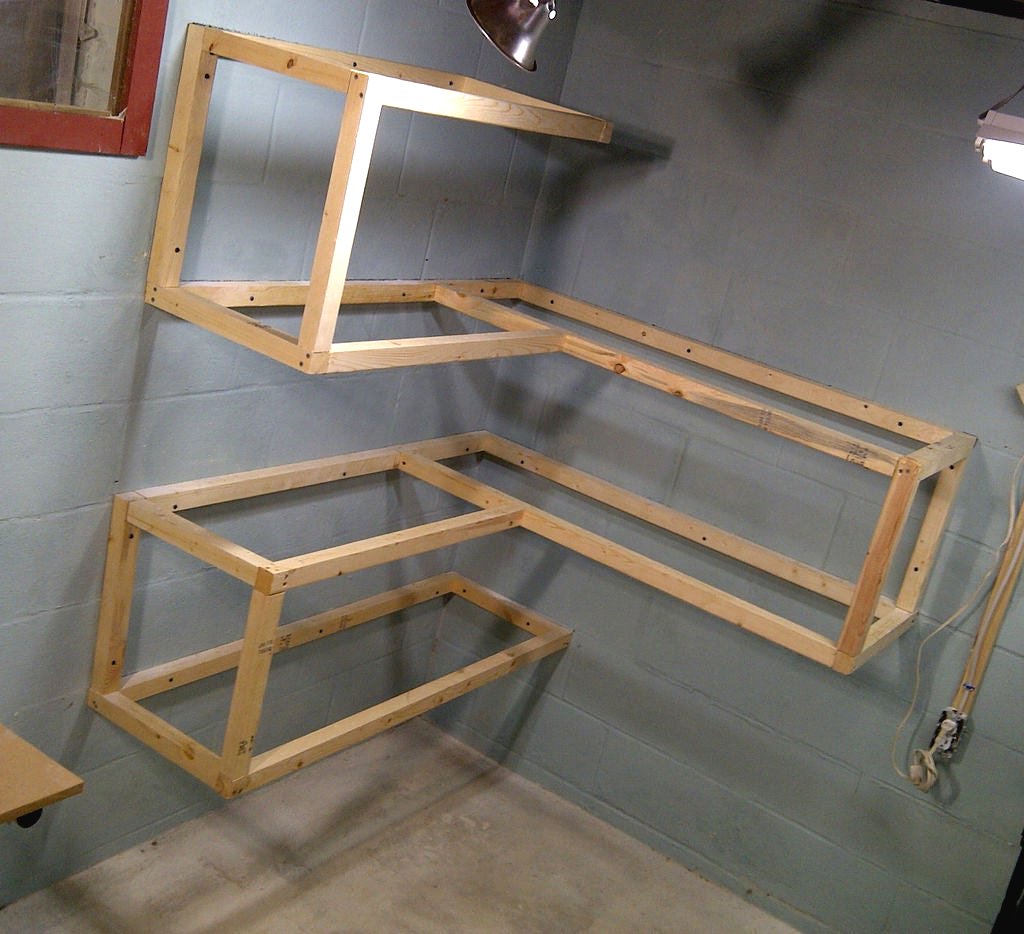 Недорогой угловой стеллаж - фото 4