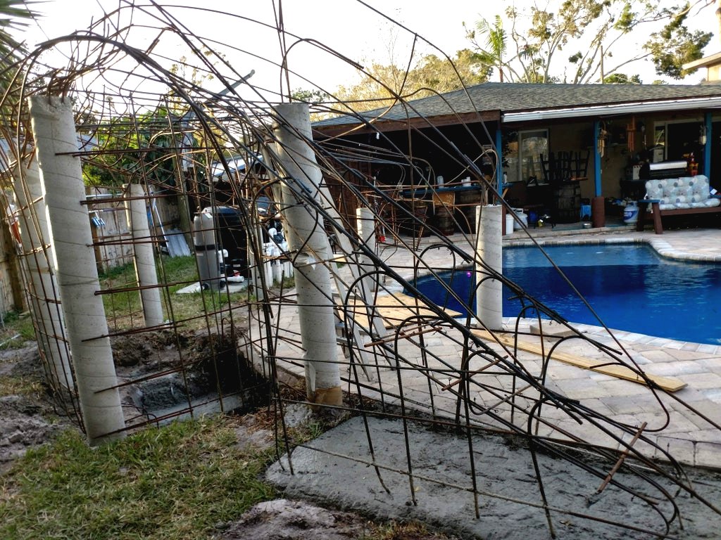 Горка своими руками для бассейна или пруда - фото 5