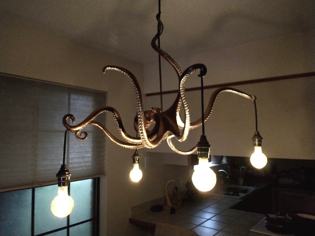 Оригинальная потолочная лампа - фото 52