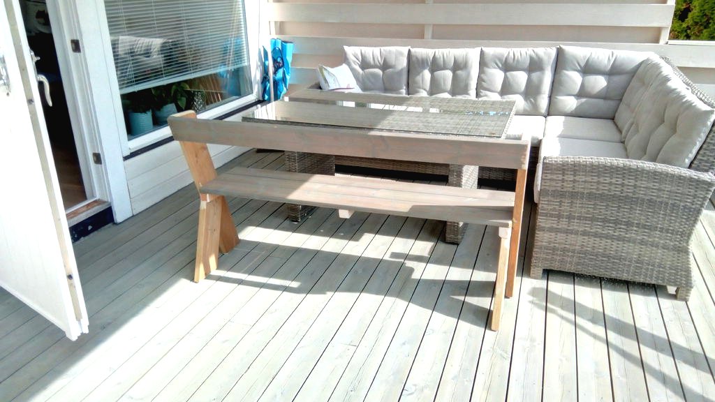 Скамья из соснового дерева - фото 10