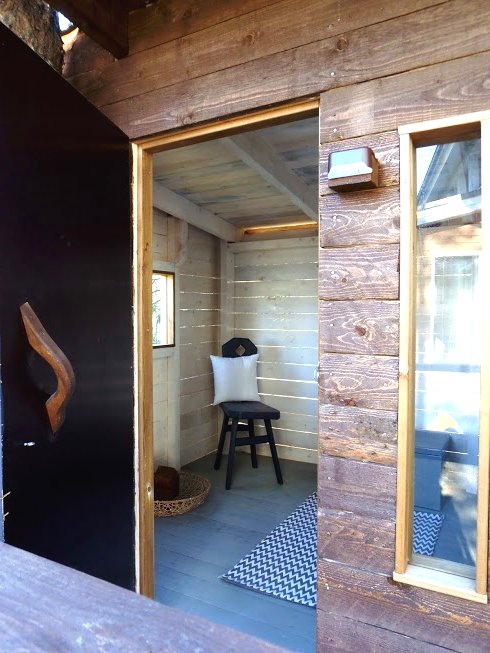 Детский деревянный домик на дереве - фото 14