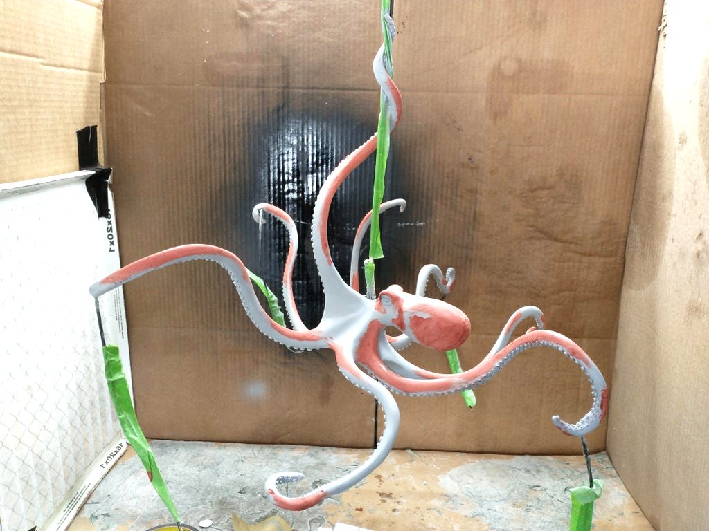 Оригинальная потолочная лампа - фото 29