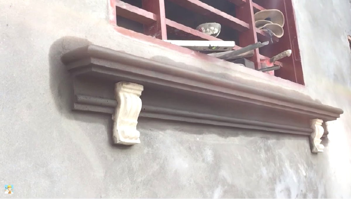 Необычный подоконный карниз - фото 2