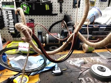 Оригинальная потолочная лампа - фото 8