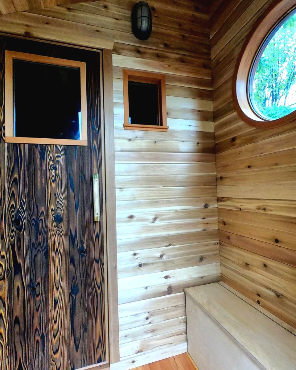 Необычная мобильная сауна - фото 21