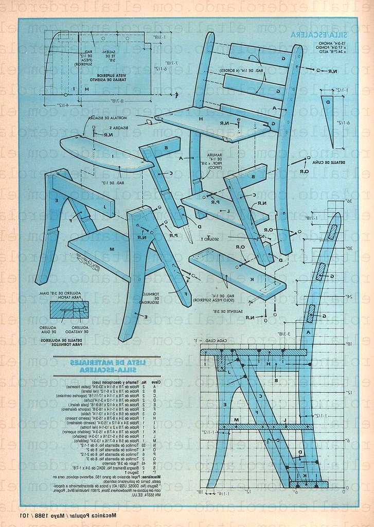 Лестница - стул - фото 6