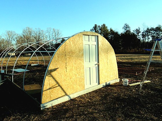 Теплица из ПВХ труб - фото 15