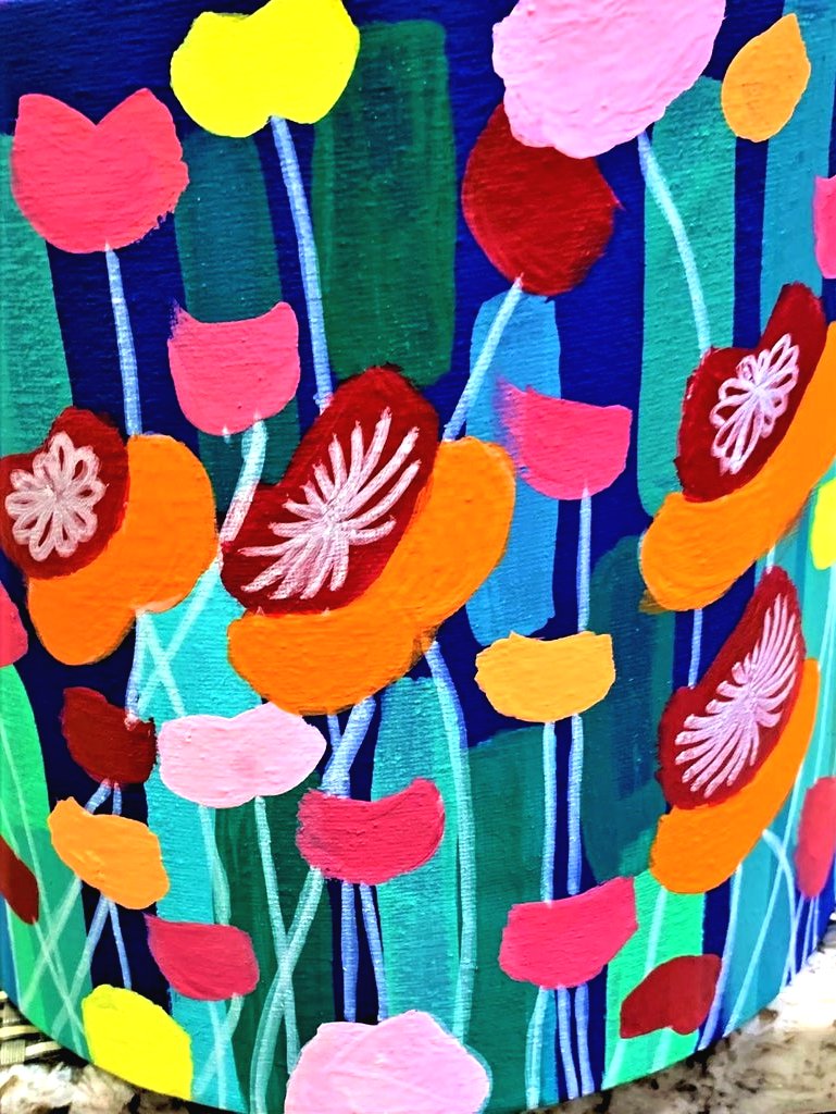 Обновляем абажур для торшера - фото 10