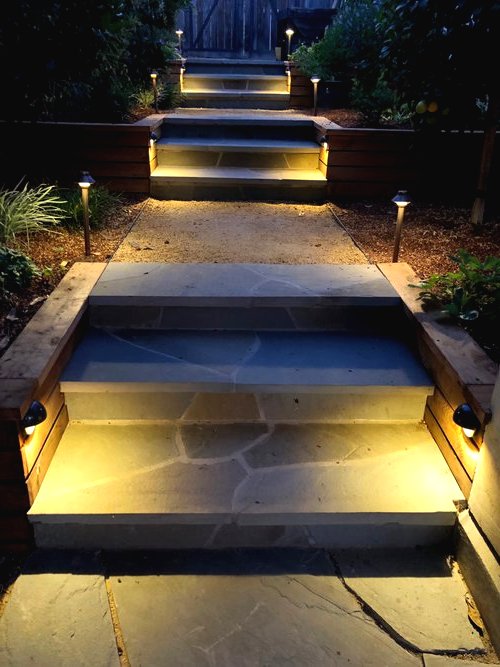 Оригинальный ландшафтный дизайн небольшого сада - фото 16