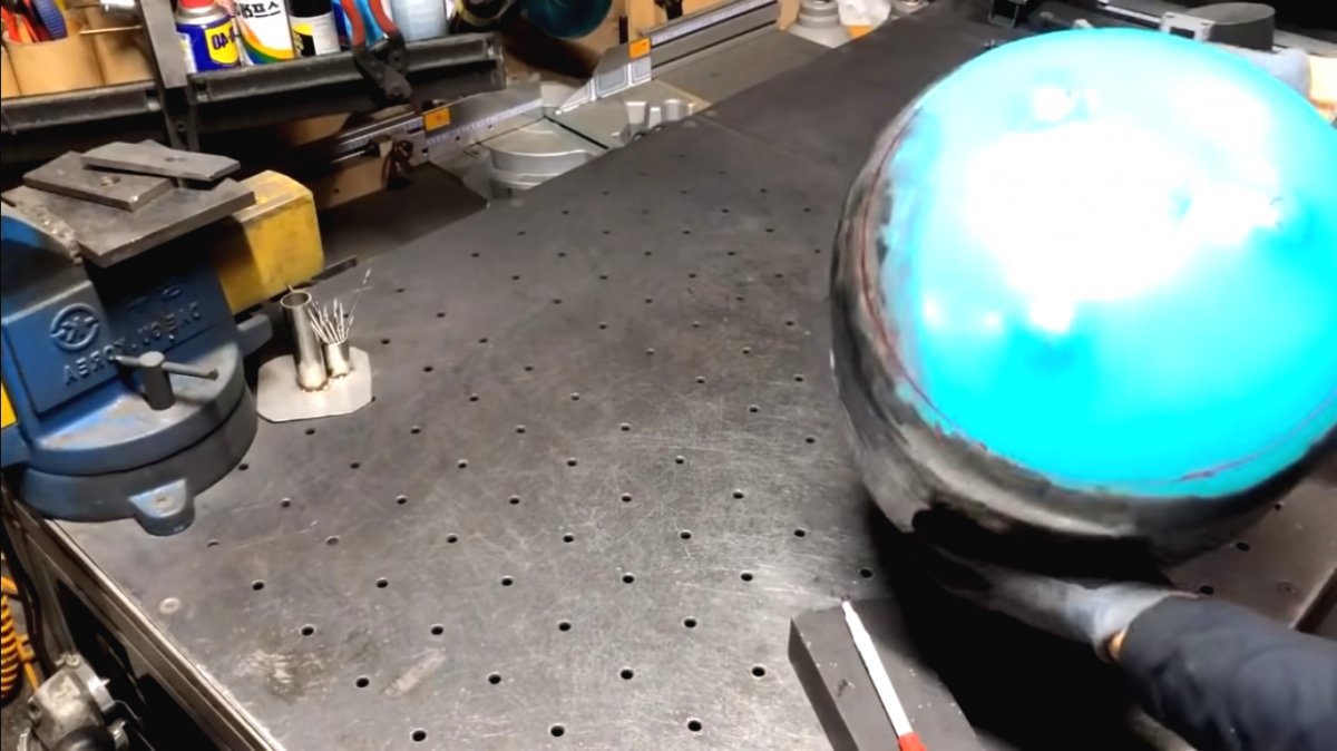 Буржуйка из старого газового баллона - фото 8