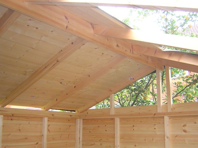 Оригинальное джакузи под навесом - фото 16