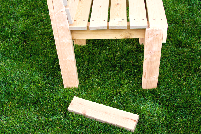 Стул из поддона - фото 8