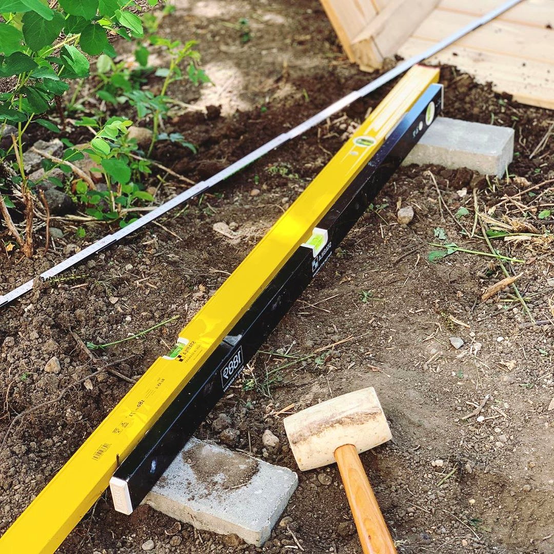 Высокая грядка из дерева - фото 9