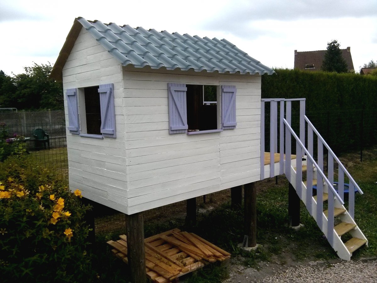 Детский домик для дачи - фото 25