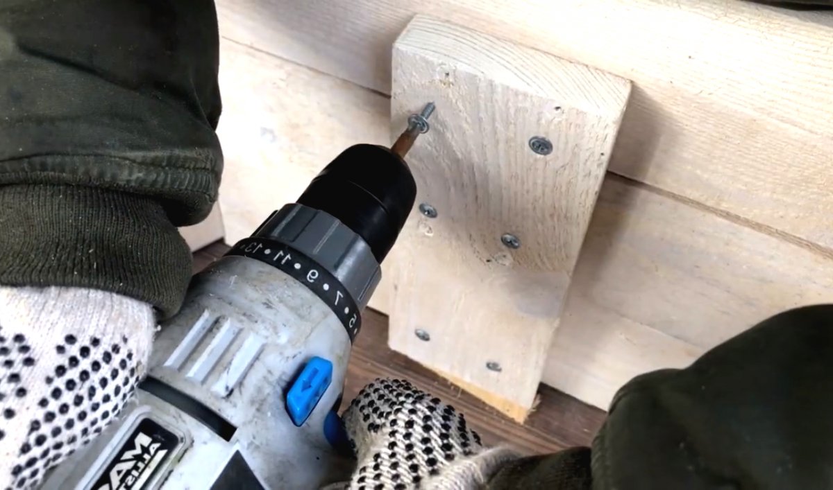 Дровник своими руками - фото 4