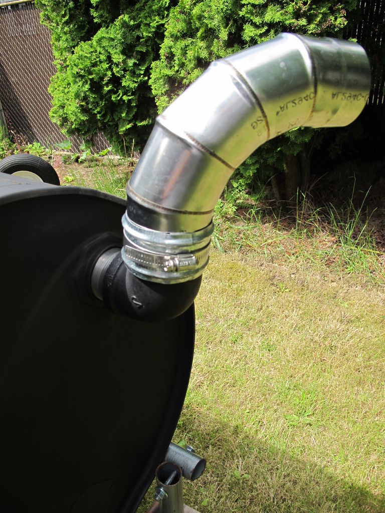 Мангал из железной бочки - фото 14