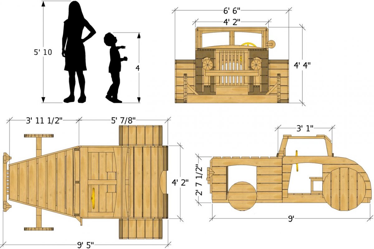 Игровой Ford Coupe 32 - фото 5