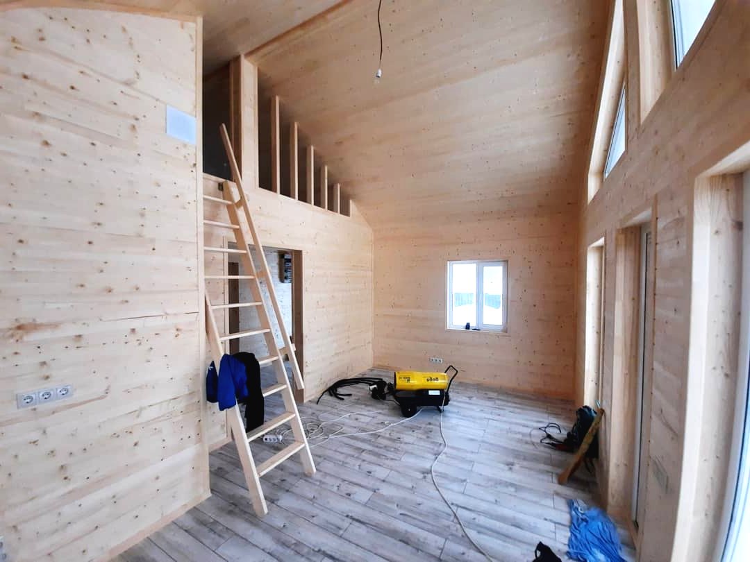 Дом из дерева 6х9 метров - фото 6