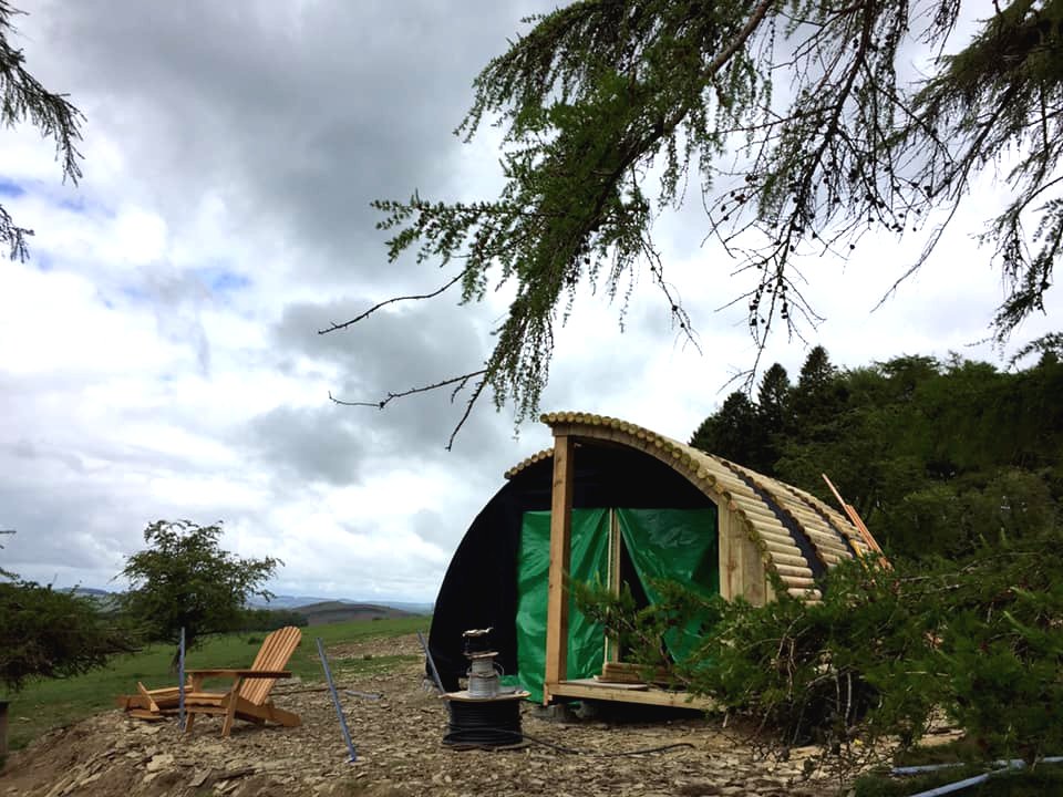 Деревянный дом полукруглой формы - фото 13