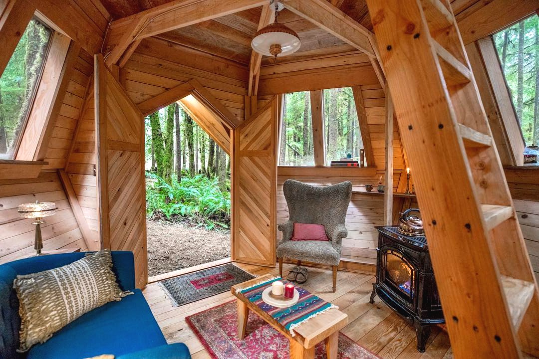 Оригинальная небольшая хижена - фото 8