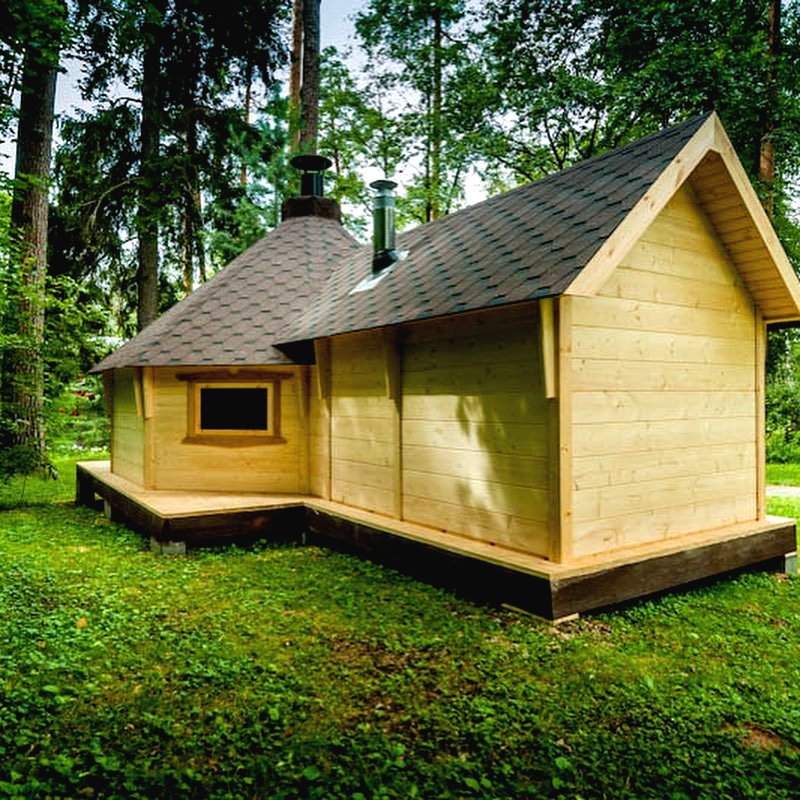 Необычная баня - гриль - фото 7