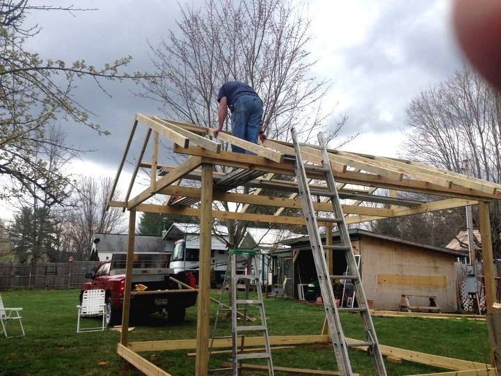 Теплица из старых окон - фото 3