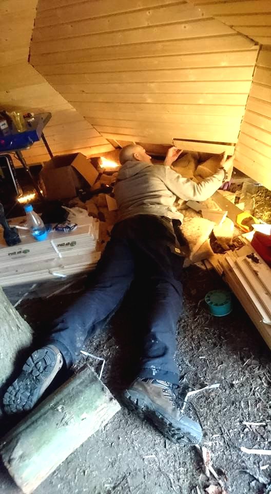 Сауна в форме геодезического купола - фото 41