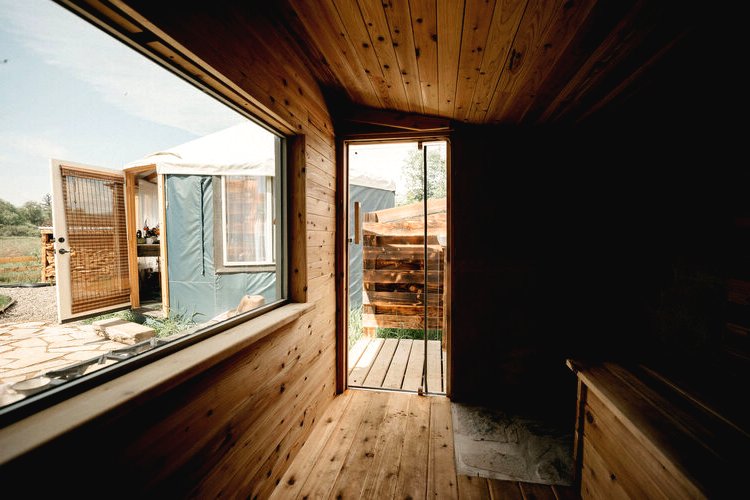 Сауна из кедрового дерева - фото 3