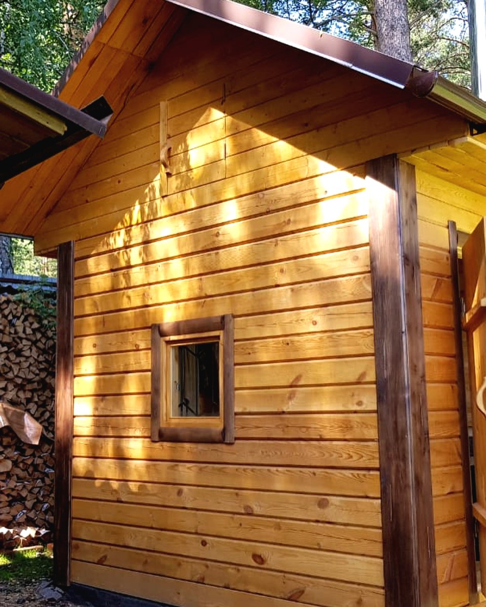 Банька 3 х 4 из профилированного бруса - фото 4